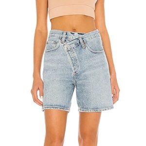 Agolde Criss Cross Short